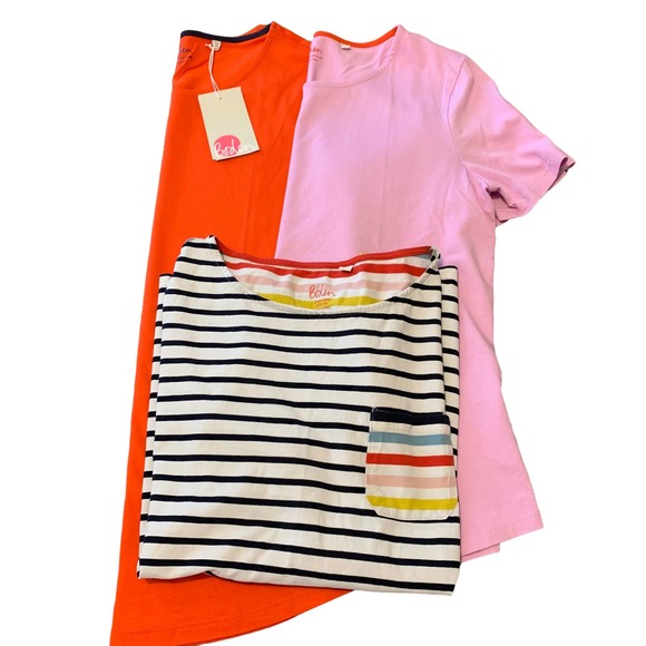 Boden Tops - Boden Supersoft T-Shirt Lot 3 Shirts Size 10
